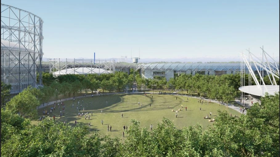 Il progetto prevede anche la realizzazione di un grande prato (foto a sinistra) capace di ospitare 10mila persone per le cerimonie di consegna delle lauree Il verde sarà comunque protagonista con il mantenimento e l’estensione di un bosco urbano tra il centro città e il Milano Innovation District (MIND) Il progetto prevede anche la realizzazione di un grande prato (foto a sinistra) capace di ospitare 10mila persone per le cerimonie di consegna delle lauree Il verde sarà comunque protagonista con il mantenimento e l’estensione di un bosco urbano tra il centro città e il Milano Innovation District (MIND)
