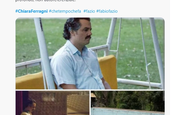 Un'utente di X prende in prestito il mitologico meme dalla serie Netflix dedicata a Pablo Escobar