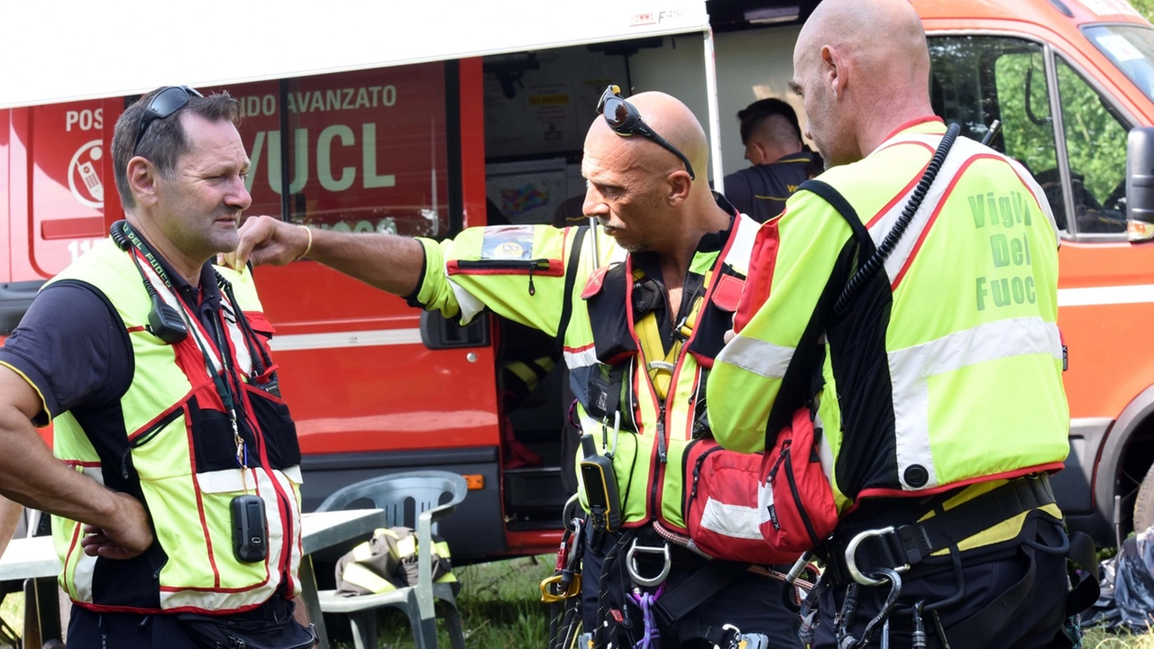 Le squadre del soccorso alpino bresciano coinvolte nelle ricerche, che purtroppo non hanno avuto l'esito sperato