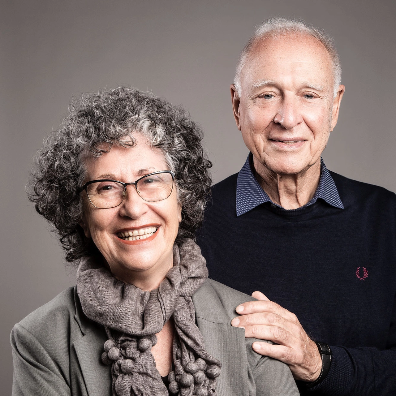 Giuseppe Crippa con la moglie Mariarosa Lavelli (Cardini)