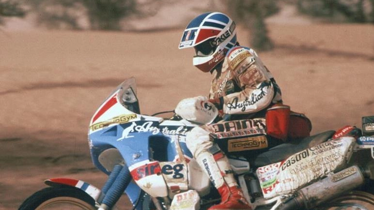 Edi Orioli quattro volte dominatore del raid africano tra i grandi protagonisti dell’evento a Legnano sulla Parigi-Dakar Edi Orioli quattro volte dominatore del raid africano tra i grandi protagonisti dell’evento a Legnano sulla Parigi-Dakar