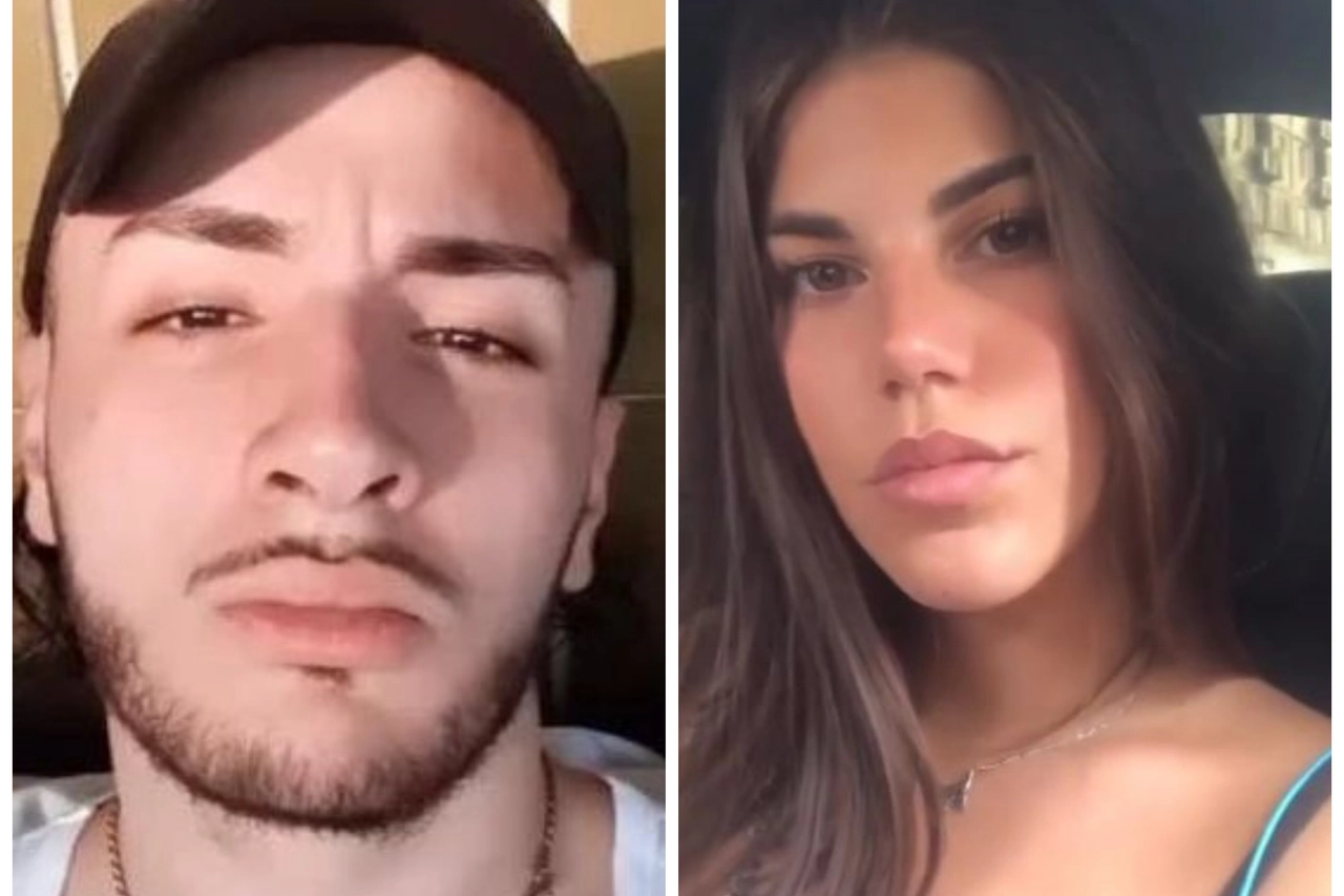 Zakaria Atqaoui e Sofia Castelli (Foto Instagram)