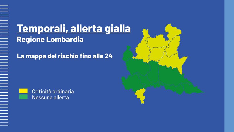 Allerta gialla Lombardia, mercoledì 1 e giovedì 2 luglio 2025: quali sono le zone a rischio temporali? Allerta gialla Lombardia, mercoledì 1 e giovedì 2 luglio 2025: quali sono le zone a rischio temporali?