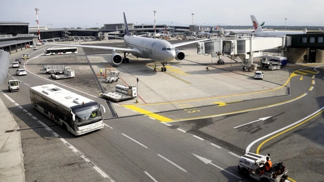 L'aeroporto della Malpensa