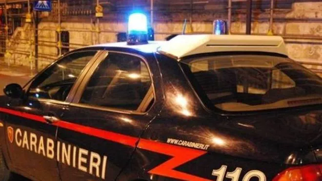 i carabinieri sono intervenuti sul luogo dove � avvenuto il suicidio