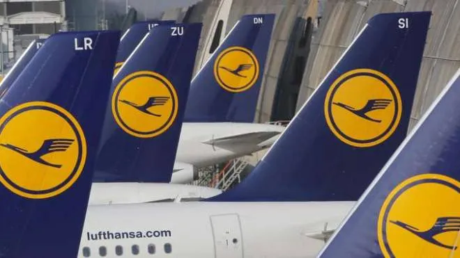 Sciopero Lufthansa, domani stop 876 voli (foto Ansa)