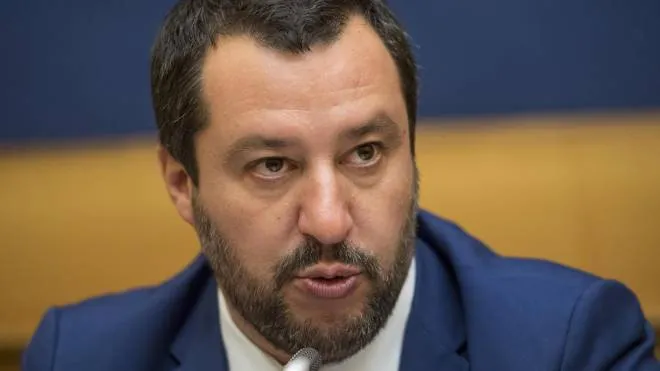 Il vicepresidente del Consiglio e ministro dell'Interno, Matteo Salvini, in una foto d'archivio del 19 luglio 2018. ANSA/CLAUDIO PERI