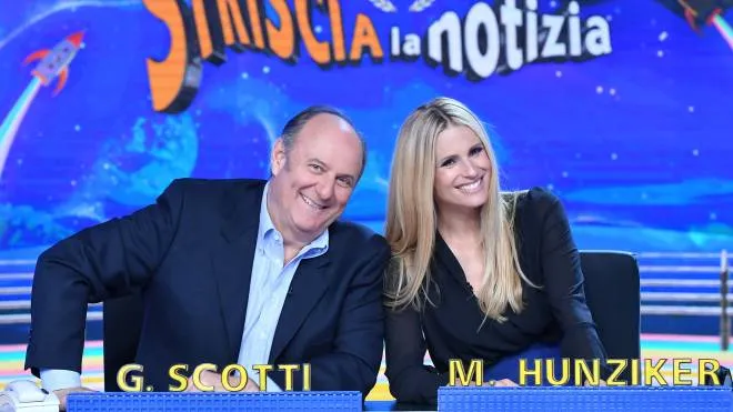 Gerry Scotti e Michelle Hunziker 