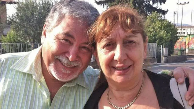 Un’immagine di Antonio Tizzani con la moglie Gianna Del Gaudio