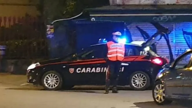 I carabinieri impegnati nei controlli notturni