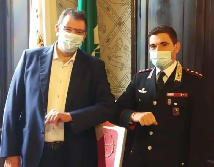 Pietro Romano e Simone Musella che guiderà il nucleo investigativo di Catania