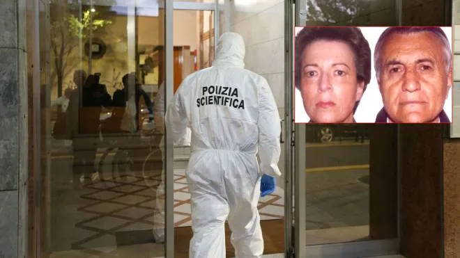 Polizia scientifica, Omicidio marito uccide la moglie, Brescia 4 ottobre 2019. Ph Fotolive Fabrizio Cattina