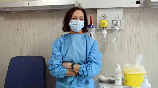 Alessandra Nardi, responsabile delle operazioni di vaccinazione per l’Azienda Melegnano-Martesana