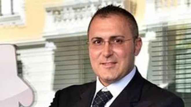 Omar Confalonieri, 48 anni, immobiliarista con uffici in Montenapoleone