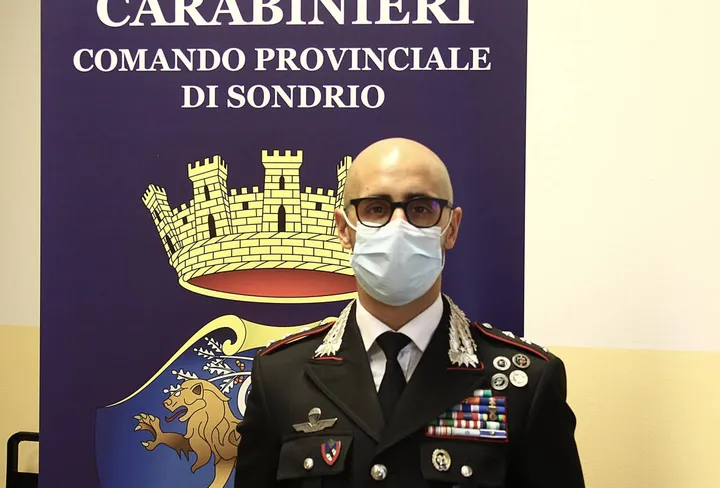 Il capitano dei carabinieri Luca Rossi