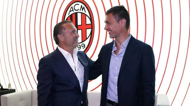 Gerry Cardinale e Paolo Maldini 