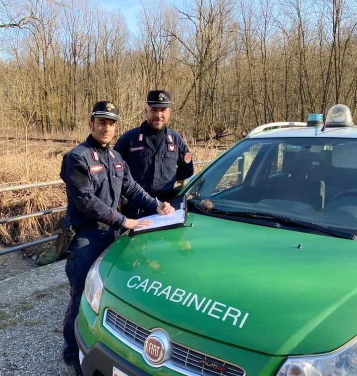 Sul posto anche gli uomini del Gruppo Carabinieri Forestali con il magistrato Stefano Latorre