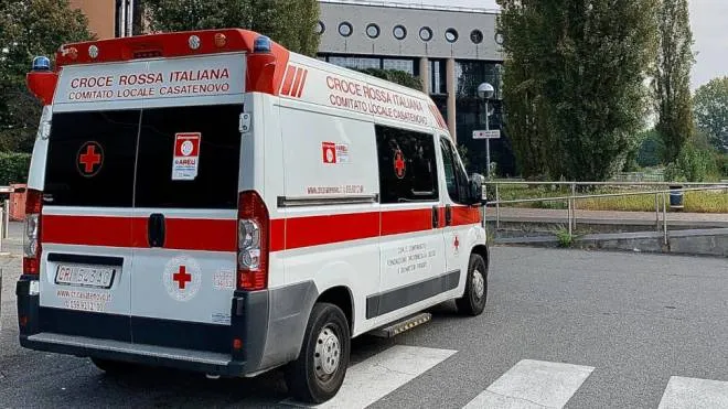 I volontari della Croce rossa di Casatenovo