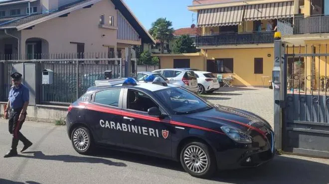 I carabinieri sul luogo della tragedia