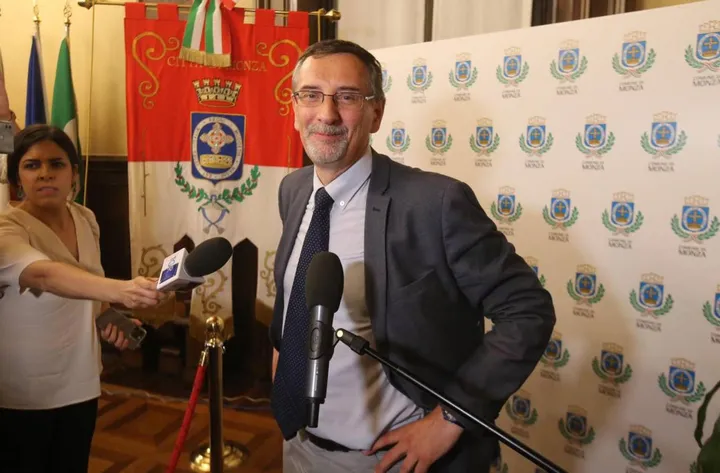 La grande soddisfazione di Paolo Pilotto nuovo sindaco di Monza con tutto il centrosinistra