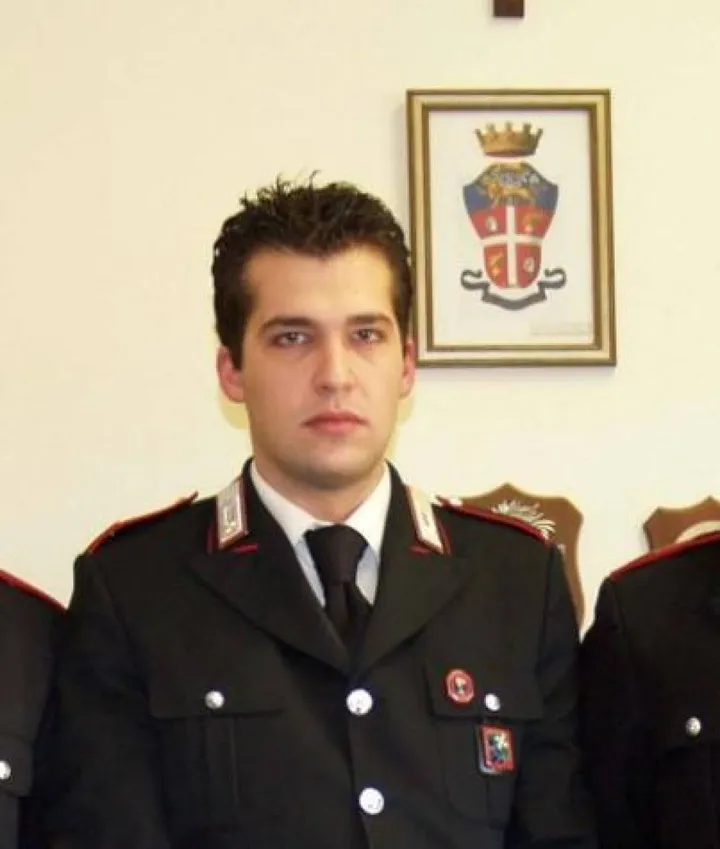 Domenico Bombini, 38 anni appuntato scelto residente a Piacenza