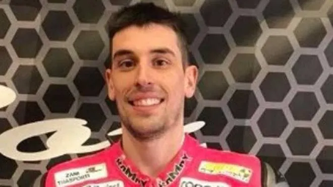 Bergamo  Davide Longhi pilota di moto di Romano di Lombardia morto al Mugello
30 giugno 2022 ANSA RENATO DE PASCALE