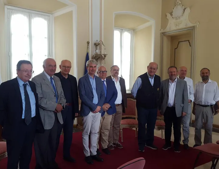 I professionisti del mondo della sanità riuniti nel comitato presentato ufficialmente a Palazzo Estense
