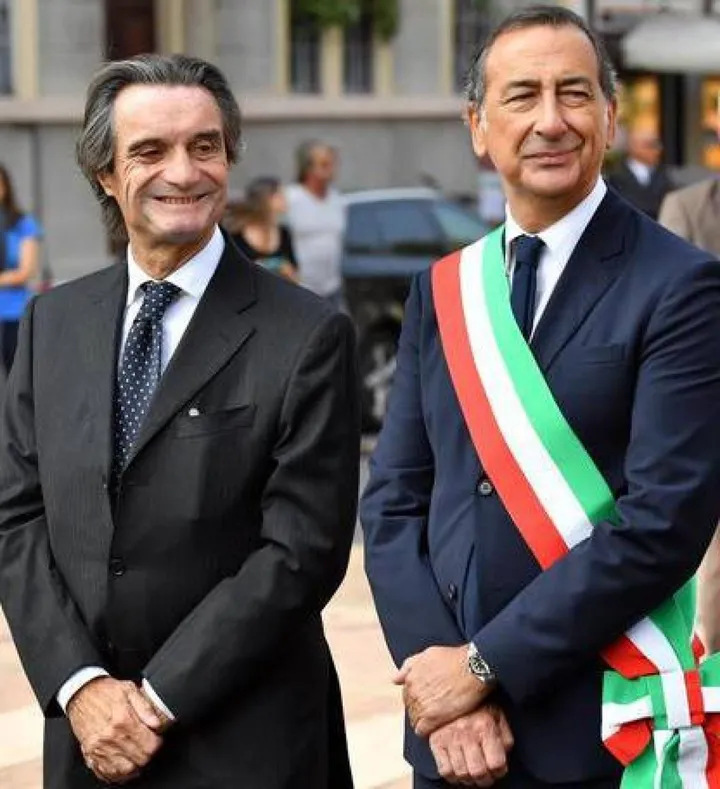 Il governatore Attilio Fontana, 70 anni, e il sindaco Giuseppe Sala, 64, puntano sul Governo nelle Olimpiadi
