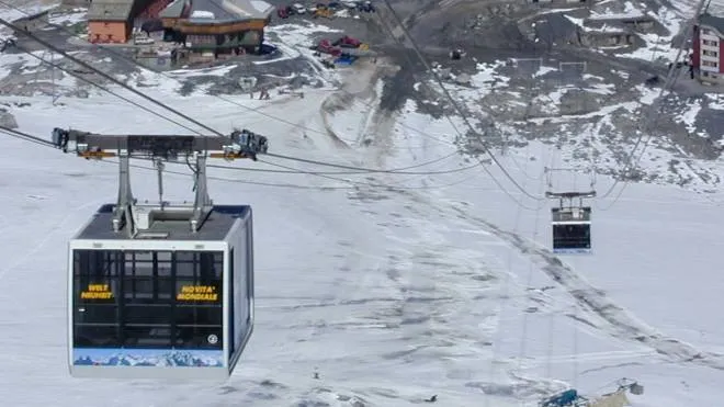 Impianti di sci al passo dello Stelvio