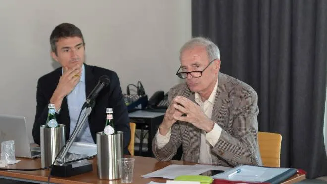 Alessandro Invernizzi di Odos Servizi e Paolo Menegaldo, presidente del consorzio