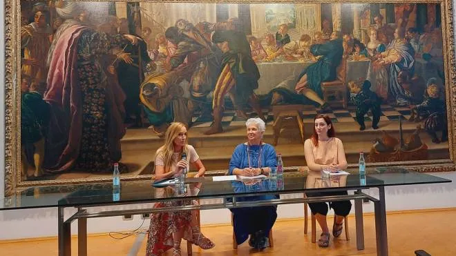 La presentazione del progetto. Da sinistra Federica Sala, Marzia Monelli Bianchi e Noemi Menegazzo