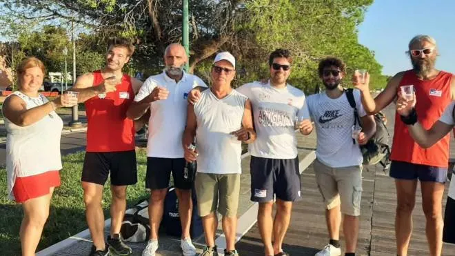 Domenica per la prima volta quattro atleti d’acqua dolce parteciperanno alla Regata Storica di Venezia sulla barca «Marron» della Società Sportiva Artigiani di Caorle