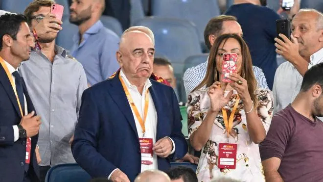 AC Monza's CEO Adriano Galliani before the Italian Serie A soccer match AS Roma vs AC Monza at Olimpico stadium in Rome, Italy, 30 August 2022. ANSA/ALESSANDRO DI MEO