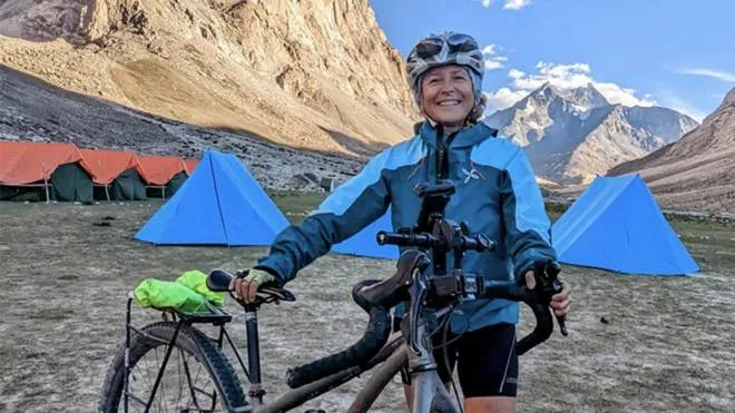 Renata Andolfi, di origine torinese, ma monzese d’adozione, biker, racconta giorno per giorno sul web