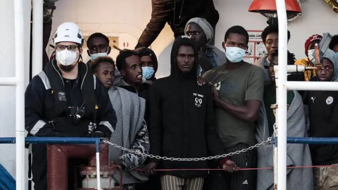 Migranti accolti in Italia