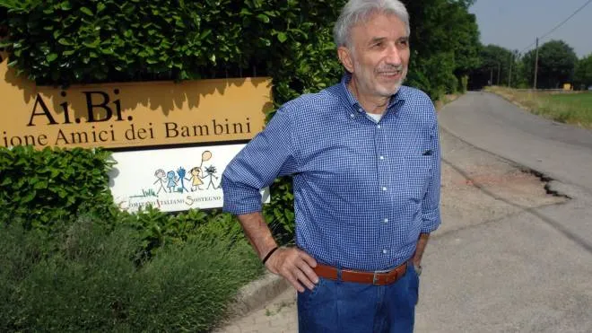 Marco Griffini, presidente dell’associazione Amici dei bambini con sede a San Giuliano Milanese