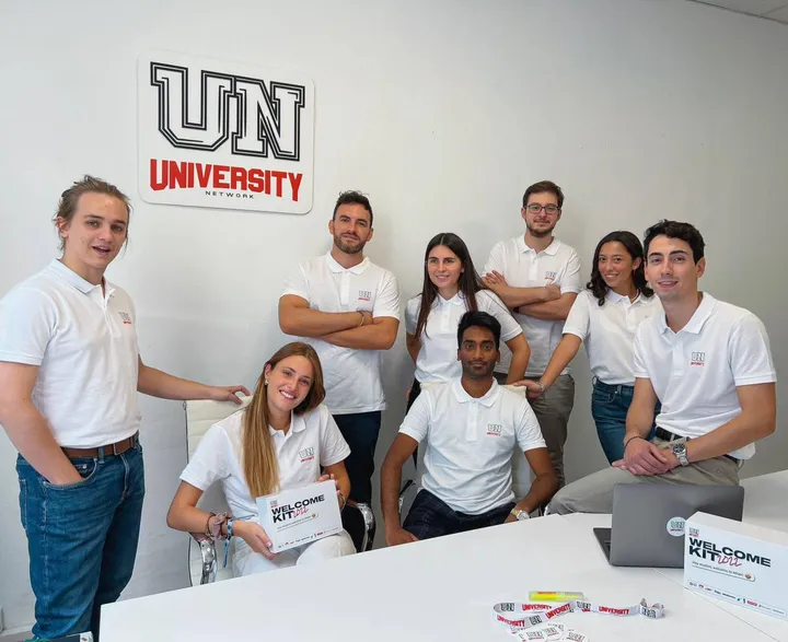 I ragazzi di Universiy Network con all’attivo oltre un milione di studenti italiani