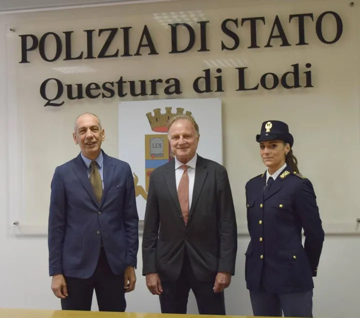 Da sinistra, il questore Nicolino Pepe e il criminologo clinico Paolo Giulini