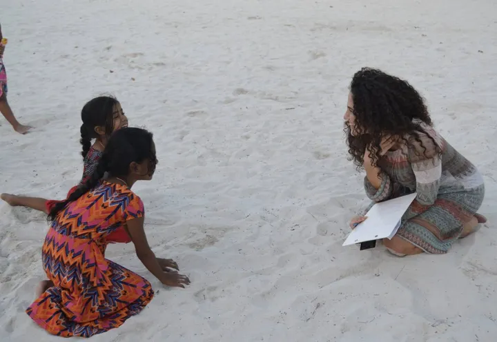Erica Neri e gli studi nell’isola di Magoodhoo, nell’atollo di Faafu alle Maldive