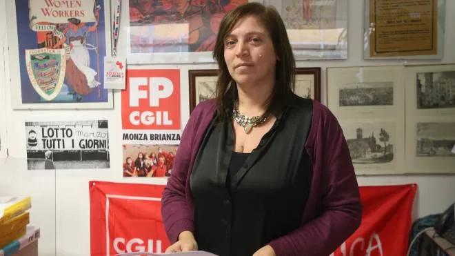 Silvia Papini della Cgil Funzione pubblica si prepara alla lotta sindacale