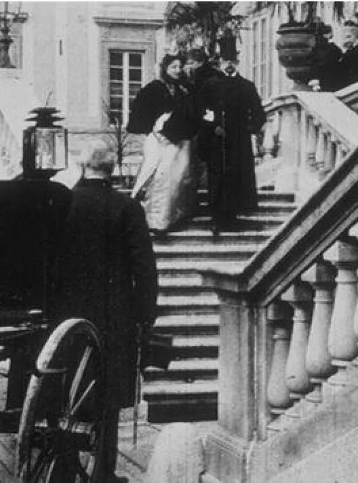 “Il re e la regina“ girato nel 1896