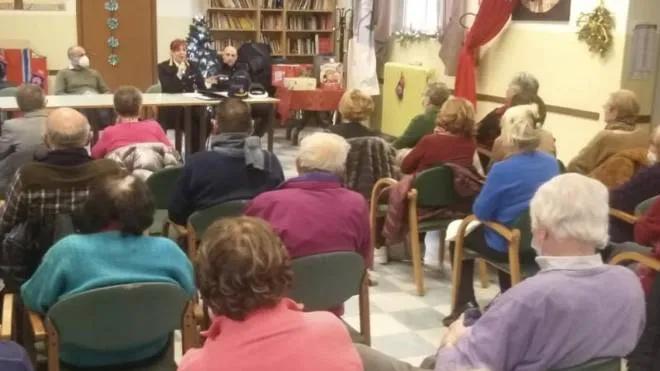 Il primo di 8 incontri si è svolto al Centro Anziani Il Girasole in via San Pietro