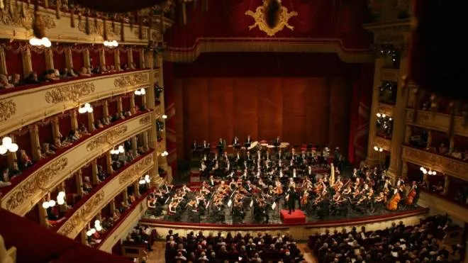 Un concerto della Filarmonica al Teatro alla Scala