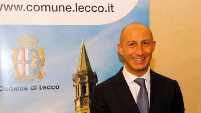 Il sindaco di Lecco, Mauro Gattinoni. Il traffico è uno dei problemi maggiori