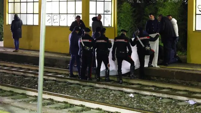 Deceduto ragazzo di 15 anni travolto dal treno nella stazione di Chiari, Brescia, 22 gennaio 2023. Ansa/Filippo Venezia