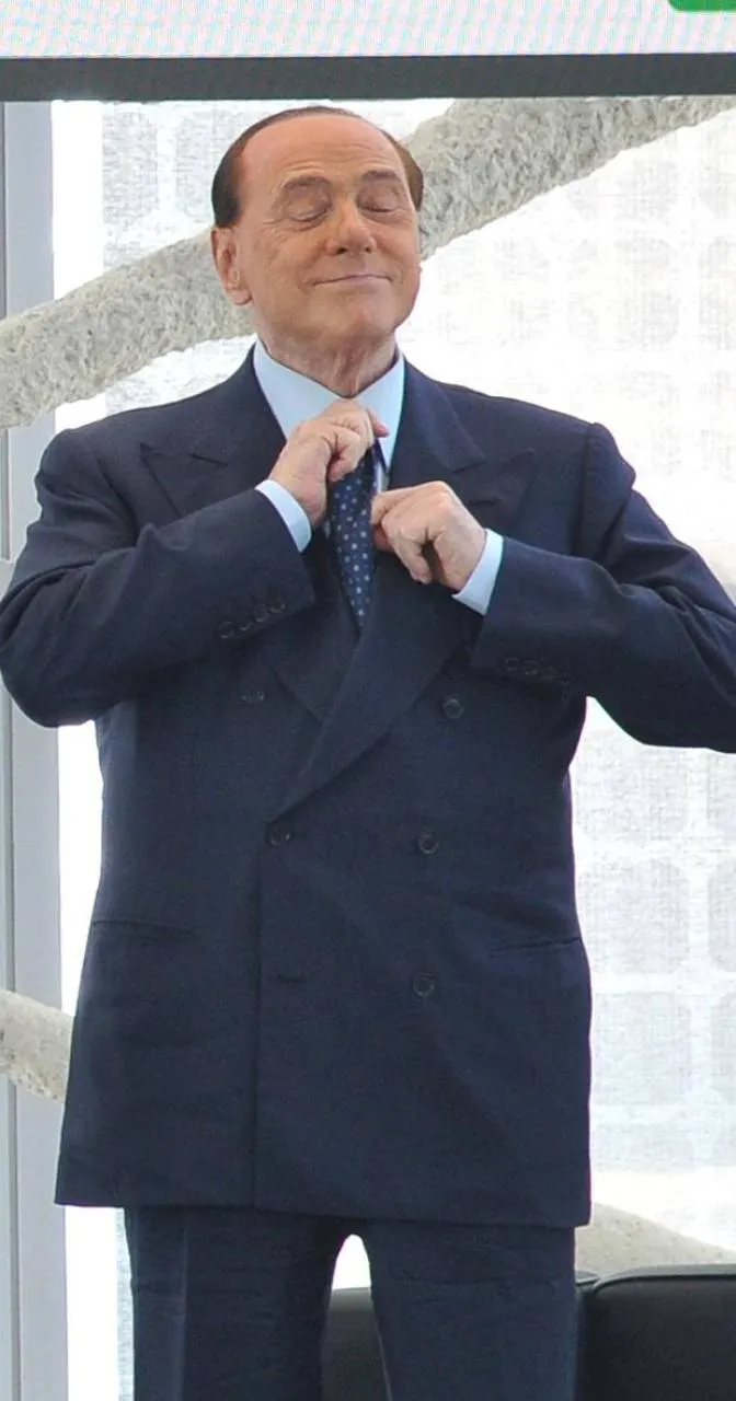 L’ex presidente del Consiglio Silvio Berlusconi, 86 anni leader di Forza Italia