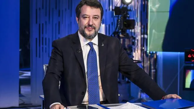 Matteo Salvini, ministro delle Infrastrutture e dei Trasporti e segretario della Lega
