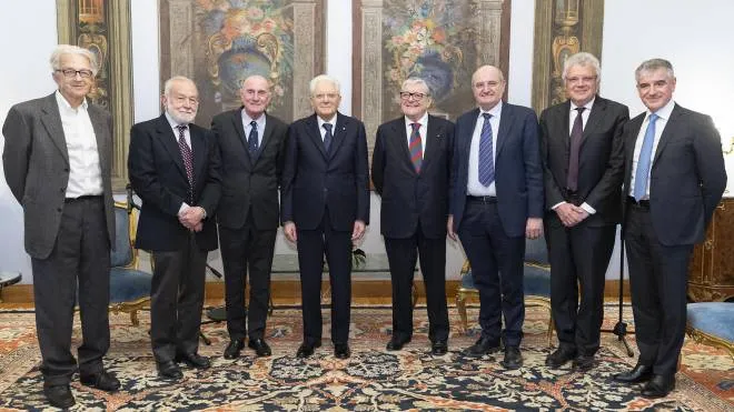 Il presidente della Repubblica Sergio Mattarella ha ricevuto al Quirinale i rappresentanti della Fondazione Irccs San Gerardo