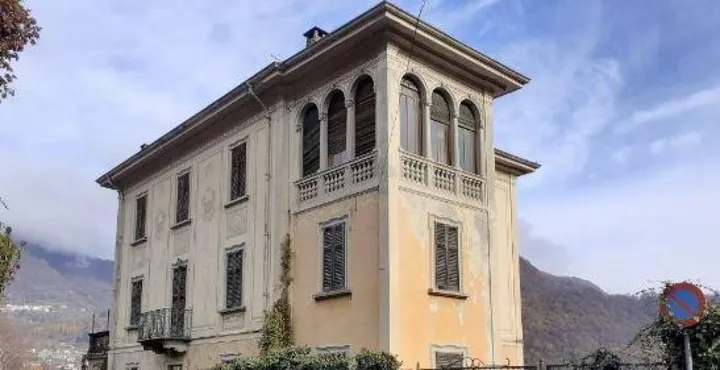 La villa di proprietà comunale a Cerano d’Intelvi, sul lago di Como