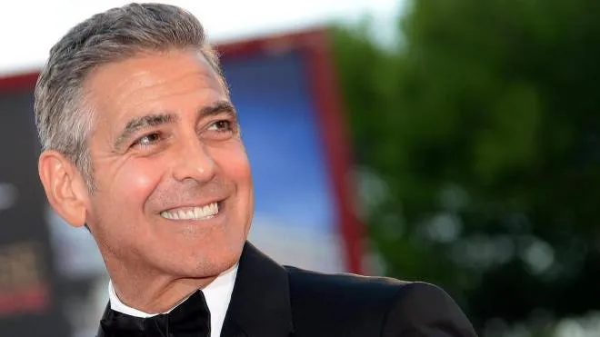 The file picture dated 28 August 2013 shows US actor/cast member George Clooney arriving for the premiere of 'Gravity' at the 70th annual Venice International Film Festival, in Venice, Italy. According to media reports on 27 April 2014, George Clooney allegedly got engaged to his British girlfriend Amal Alamuddin.  ANSA/CLAUDIO ONORATI
